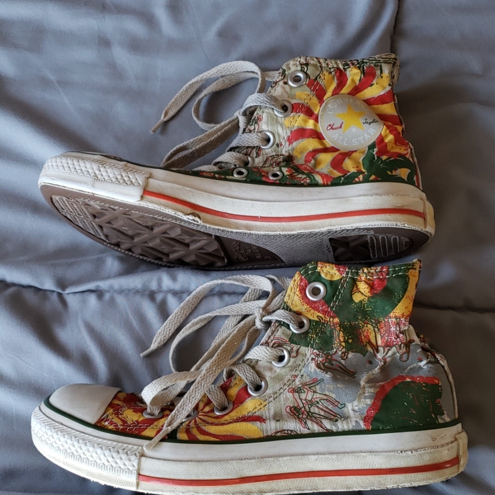 Converse Limited Edition Reggae HI Shoes Unisex Womens 5 Mens 3